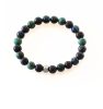Egyéni fejlődés ásvány karkötő - azúrmalachit