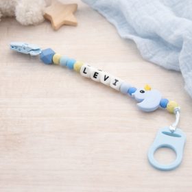 Kacsás-neves szilikon cumilánc