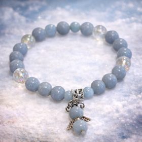 Őrangyal ásvány karkötő - angelit